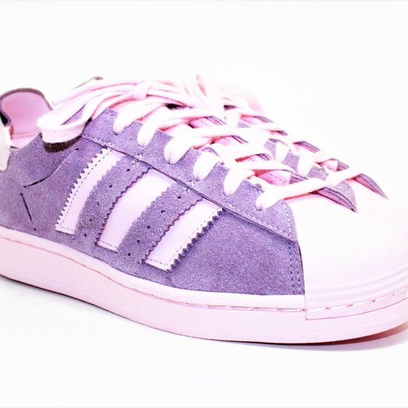 Adidas Superstar Minimalis Classic Shell Toe Purple on Pink Men's 7 NEW! - Picture 6 of 11